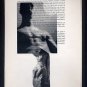 ORIGINAL ART Found Object Photography Gay Colour Michelangelo Male Nudes Surrealism