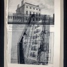 ORIGINAL ART St. Louis Architecture  Found Object Surrealism Photography Shadow