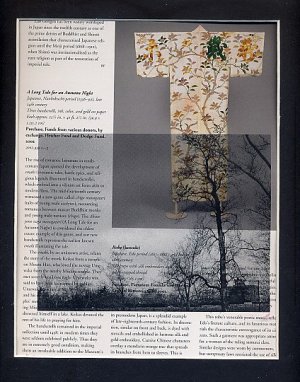 ORIGINAL ART Found Object Surrealism Photography West End Forest Park Japanese KIMONO