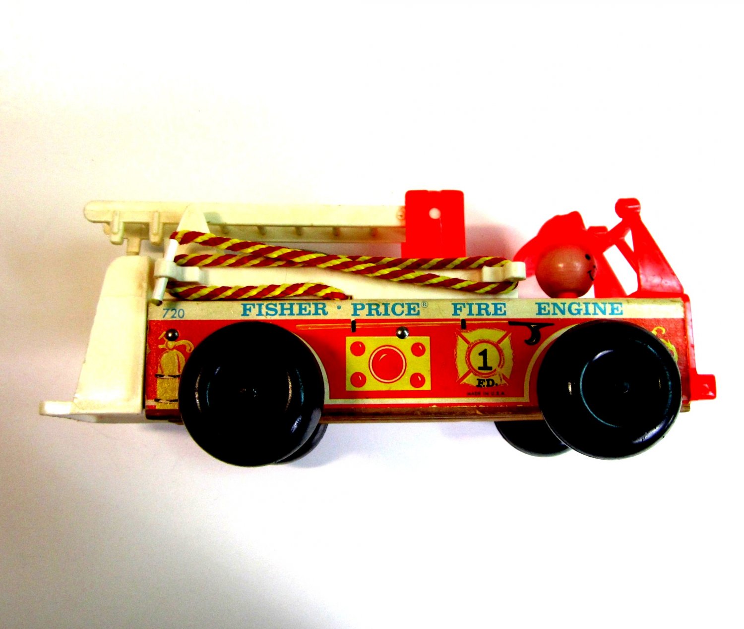 fisher price fire engine vintage