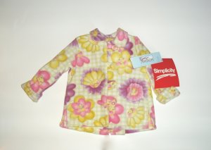 Simplicity Daisy Kingdom Girls Winter Fleece Coat 4