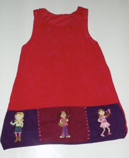 Groovy Girl Doll Girl Jumper dress 5 EUC Adorable!