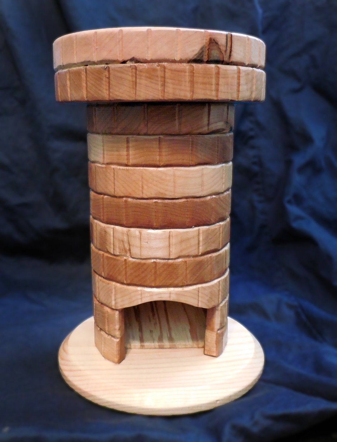 Handmade Wooden Dice Tower - Hard Maple