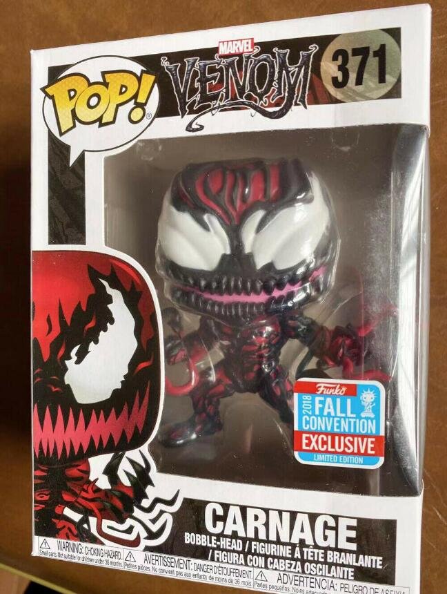 Marvel Venom Carnage #371 Funko Pop! Action Figure Vinyl Pvc Toy