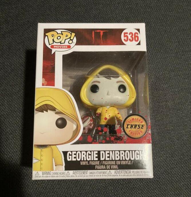 Georgie Denbrough Chase IT #536 Funko POP! Action Figure Vinyl PVC Toy