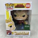 Animation My Hero Academia Silver Age All Might #608 Funko POP! Action Figure Vinyl PVC Toy