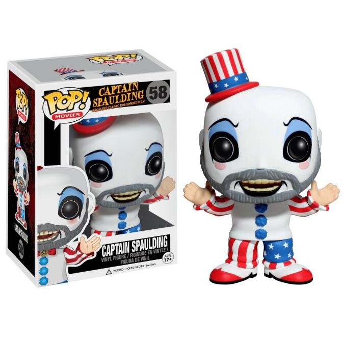 real vs fake captain spaulding funko pop