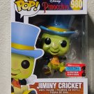 NYCC 2020 Pinocchio Jiminy Cricket #980 Funko POP! Action Figure Vinyl PVC Toy