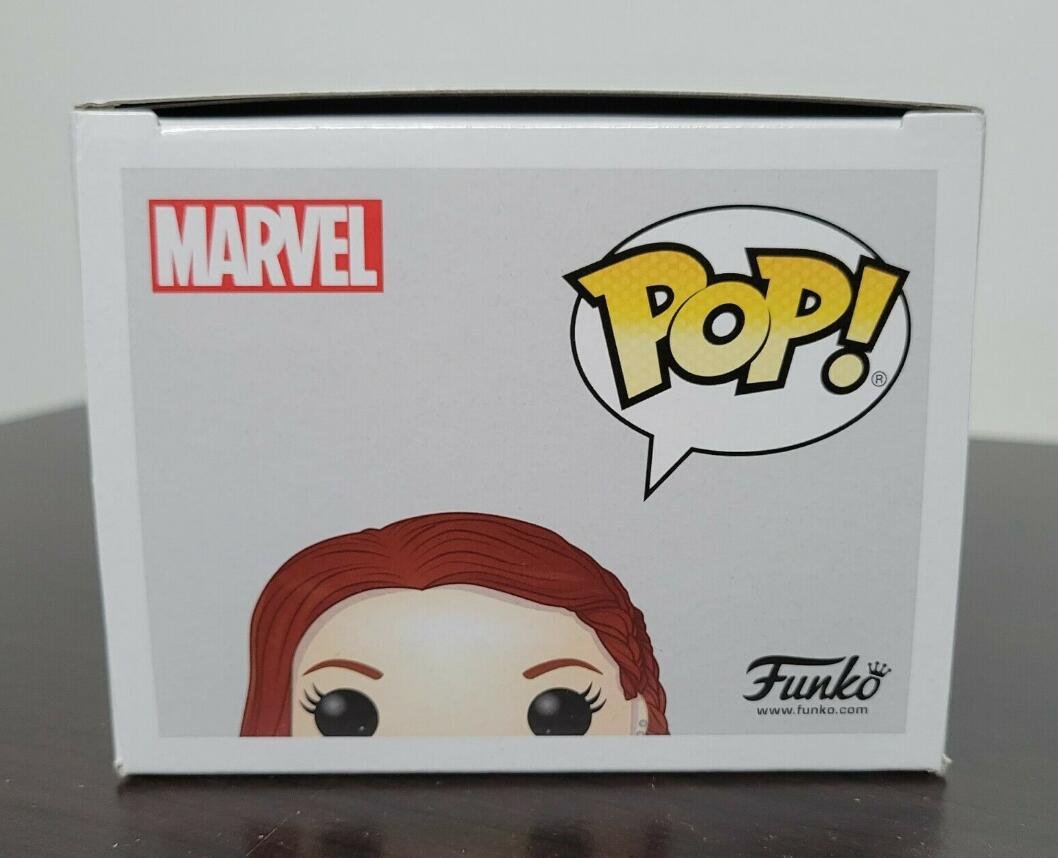 Marvel Black Widow Natasha Romanoff White Suit #604 Funko POP! Action ...