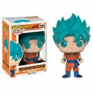 Dragon Ball Z Super Saiyan God Super Saiyan Goku #121 Funko POP! Action Figure Toy W Protector