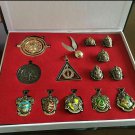 14 PCS Harry Potter wand Magical wands rings necklace decorate Gift cosplay game