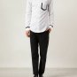 MAISON MARTIN MARGIELA Paris PAINTED POCKET White Detail DRESS SHIRT Italy 48
