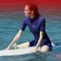 STELLA McCARTNEY Adidas X35748 Top SWIM Surf WET SHIRT Blue SPORT UPF 50+