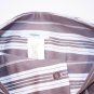 VERTIGO Paris MADE IN FRANCE Striped PANTS Beige BROWN Low Rise SKINNY Flare 4