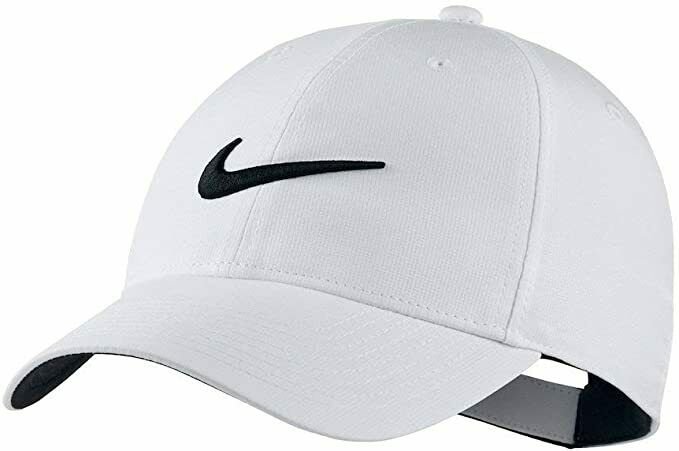 Nike Men's AQ5349 100 Dri-Fit Tech Golf Cap White One Size