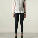 $495 DEREK LAM 10 CROSBY Colorblock TWEED Zip BLAZER Jacket CROP Gray Pink 6 $495 DEREK LAM 10 CROSBY Colorblock TWEED Zip BLAZER Jacket CROP Gray Pink 6