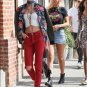 CITIZENS OF HUMANITY Liya High Rise Classic Fit Jeans Double Dare Red ( 25 )