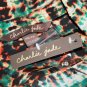 CHARLIE JADE Button Detail BLOUSE Flap Pockets PRINT TOP Shirt XS Free Shipping