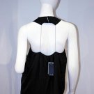 GREYLIN Evening TOP Embellished BLACK Floral Neckline PRINT Halter Style M GREYLIN Evening TOP Embellished BLACK Floral Neckline PRINT Halter Style M