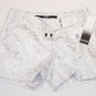 KENSIE Brocade DRESS SHORTS Grey MIST COMBO Glitter METALLIC 2 Free Shipping