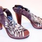 SAM EDELMAN Sandals PLATFORM Maelee SHOES Heel Open TOE ( 9.5 )