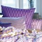 ESCADA Designer HOME Decorative PURPLES Pillow 18" x 18" CUSHION Jet 1469 *RARE*