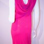 FCUK Back TIE Dress SCOOP Neck PINK 100% Cotton 6 FREE SHIPPING