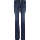 JAMES JEANS Dryed Aged DENIM Deep Indigo REBOOT Mid Rise BOOTCUT Faded Blue 25