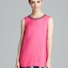 $298 KATE SPADE New York DENNI Embellished Zinia PINK Simply Cinema TOP NJMG2513