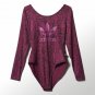 ADIDAS X PHARRELL WILLIAMS Dear Baes BODYSUIT Solid Magenta / Black AI0914 Small