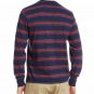 JACK SPADE Lewis STRIPED Crewneck SHIRT Peacoat P2RU1389 ( XS )