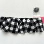 Kate Spade New York Shoreside Plaid Ruffled Bandeau Swimwear ( XS )