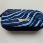 Aimee Kestenberg Blue Streaks Cosmetic Zip Make-Up Case
