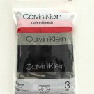 Calvin Klein Cotton Stretch Set of 3 Boy's Briefs Black/Red/Camo Grey XL (16-18)