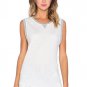 NATION LTD. by Jen Menchaca HENNA Tank TOP Luxe Slub OLD SCHOOL Jersey WHITE S