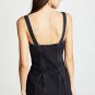 $278 Current / Elliott Women's The Corset Dress, Torpedo Denim Black ( 1 )