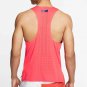 Nike CJ4478-631 Aeroswift Blue Ribbon Sport Racer Tank Unisex Coral ( XL )