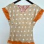 Love the Label Polka Lave Cami Tank Nude ( S )