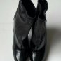 JP Tod's Leather Gomma Stitching Detail Booties Black ( 41 )