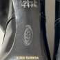 JP Tod's Leather Gomma Stitching Detail Booties Black ( 41 )
