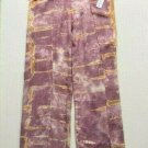 Young Fabulous Broke YFB Split Palms Tie Dye Pants Pink / Orange ( XS )