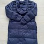Theory Hoodie Nealia Quilted Long Jacket Navy ( S )