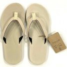 Indosole Men's Vegan Flip Flops Sea Salt ( 12 )