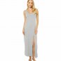 SPLENDID Long Maxi Midi Night Gown Grey Polka ( S )