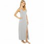 SPLENDID Long Maxi Midi Night Gown Grey Polka ( S )