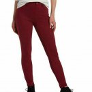 HUE U20652 High Waist Ultra Soft Denim Leggings Sangria ( XS )