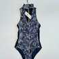 WE ARE HANDSOME Gilt & Saks Collar Swimsuit Midnight ( XS )