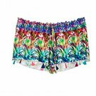 PilyQ LAN-718S Lanai Tassel Swim Cover Shorts ( S ) PilyQ LAN-718S Lanai Tassel Swim Cover Shorts ( S )