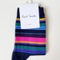 PAUL SMITH Women's Multi Stripe Socks ~ Made in England ~ One Size