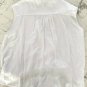 Splendid Surplice Front Crossover Top White ( XL )